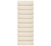 Solivagant Serviettes d'invité FROGN 10 pcs crème 30x50 cm 360 g/m²,(0.83 KG)