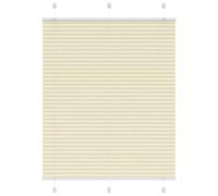 Solivagant Store plissé crème 105x100cm Largeur du Tissu 104,4cm Polyester,(0.92 KG)