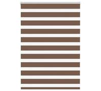 Solivagant Store zèbre Marron 110x100cm Largeur du Tissu 105,9cm Polyester,(1.07 KG)