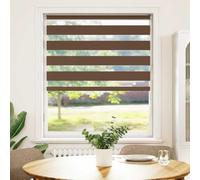 Solivagant Store zèbre Marron 110x150cm Largeur du Tissu 105,9cm Polyester,(1.14 KG)