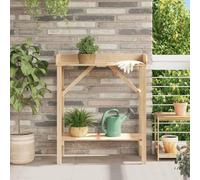 Solivagant Table de rempotage Naturel 75 x 40 x 90 cm Bois de pin Massif,(7.8 KG)