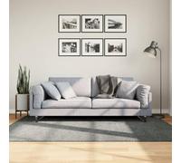 Solivagant Tapis Shaggy Pamplona Poils Longs Moderne Vert 140x200 cm,(4.7 KG)