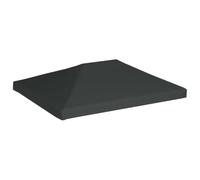 Solivagant Toile supérieure de belvédère 310 g/m² 4x3 m Gris,(4.6 KG)