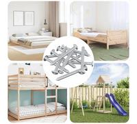 Solivagant Vis 12 pcs Argenté M6 x 60 mm Acier,(0.13 KG)