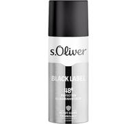 sOliver Parfums-pour-hommes Black-Label-MenDeodorant Spray 48H Protection 150 ml