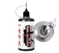 Sollee 2pack 100ml Lubrifiant pour serrures en Poudre de Graphite Lubrifiant pour serrures en Poudre de Graphite Lubrifiant en Poudre sèche pour serrures de Portes coulissantes