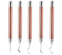 Sollee 5pack Outils de désherbage pour Le Vinyle avec lumière Stylo de désherbage Crochet de Bricolage Désherbeur de Papier Outil de désherbage pour Vinyle Craft Stylo de désherbage