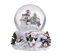 Sollee Boule à Neige Musicale de Noël Pingouin Boule à Neige Musicale de Noël Boules à Neige de Noël Boules à Neige Lumineuses de Noël Cadeaux de fête de Noël