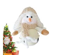 Sollee Cloche de Noël | Pendants Décoratifs avec Charme Design Bonhomme de Neige - Décorations pour Le Sapin de Noël,pour Décoration de Porte Fêtes Familiales Hiver Cheminée Maison et