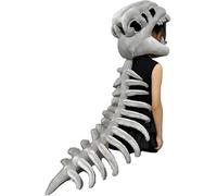 Sollee Déguisement Squelette De Dinosaure Réaliste - Déguisement D'Halloween Dinosaure 3D, Accessoires De Cosplay Squelette De Dinosaures Pour Hommes, Femmes, En-fants Et Adultes Mascarade