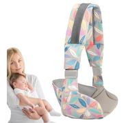 Sollee Écharpe pour tout-petits, porte-bébé - Bandoulière rembourrée réglable pour tout-petits | Écharpe pour tout-petits avec bandoulière rembourrée, porte-siège de hanche réglable pour bébé avec