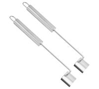 Sollee Éplucheur De Maïs En Épi - 2 Pièces Coupeur Inoxydable Ergonomique - Appareil Pour Enlever Le Maïs De L Épi - Pour Salade Sucrée Légumes Cuisine Préparation Maison BBQ Pique