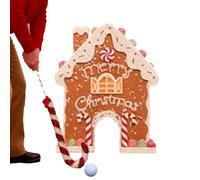 Sollee Jeu de Golf Extérieur,Mini Jouet,Parcours De Mini-Golf Thématique De Noël - pour Les Rassemblements de Fêtes de Vacances et Décoration de