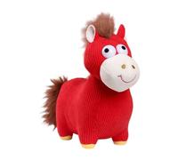 Sollee Jouet en Peluche en Forme de Cheval - 2026 Mascotte du Nouvel an Chinois Mignonne - en Peluche De L'Année du Cheval Chinois - pour Amis Famille Fête Festival Printemps Bureau Maison Canapé