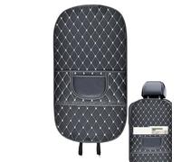 Sollee Mat de Coup de Pied de Protection Contre Le siège arrière, Couverture de siège arrière de Voiture | Pad Anti-Dirt SETTRATTRE INTÉRIEUR Auto,Accessoires intérieurs Automobiles de Conception