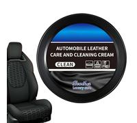 Sollee Nettoyant pour Sièges en Cuir De Voiture,Conditionneur et 120g,Nettoyant pour Intérieur - pour Sièges de Camion, Panneaux de Porte, Tableau de Bord, Volant, Console et Meubles de Maison et