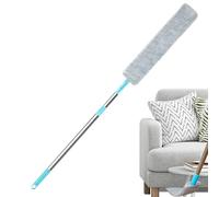 Sollee Outil De Nettoyage sous Frigo,Accessoires De Nettoyage De Poussière Rétractables pour Le Dessous des Meubles | Brosse Lavable | pour Canapé Fenêtre Étagères Salon Plafonds de Voiture Chambre