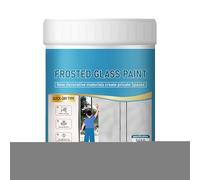 Sollee Peinture Pour Vitre Givrée,500g Peinture Imperméable pour Confidentialité Fenêtre - Revêtement Aqueux Anti-regard Pour Salle De Bain Chambre,Portes Coulissantes Maison et Miroirs