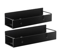 Sollee Porte-Gobelet Magnétique pour Réfrigérateur | Organisateur De Magnétique Pour Le Réfrigérateur,2 Pièces Étagère d'Organisation pour Tasses avec 4 Crochets pour Machine à Laver et Four