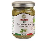 SOLLEONE BIO-Pesto au basilic Solleone bio - 140 g