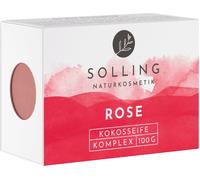 SOLLING Naturkosmetik Savon Noix de Coco & Roses - 100 g
