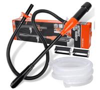 SOLLON Pompe Electrique Carburant, Pompe à Essence Automatique Portable 2.4 Gpm/9 Litres pour Essence, Diesel, Eau, Carburant