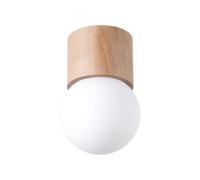 Sollux Boomo Downlight moderne monté en surface en bois de 19 cm 1x G9