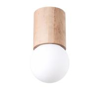 Sollux Boomo Downlight moderne monté en surface en bois de 23 cm 1x G9