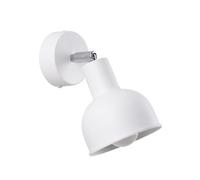 SOLLUX lighting - Applique Elba - Appliques - Lampe Décorative - Lampe LED - Faible Consommation en Énergie - Longue Durée de Vie - Design Attrayant - E27, 1x max 15W LED, ~230V, 50Hz - Blanc