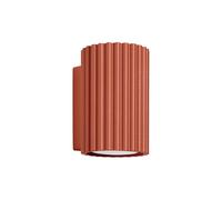 Sollux Lighting Applique murale Karbon SL.1654 en aluminium 1x10 W GU10 rouge