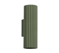 Sollux Lighting Applique murale Karbon SL.1657 Aluminium 2x10 W GU10 Vert olive