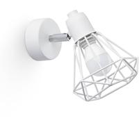 Applique Murale - SOLLUX - ARTEMIS 1 - Blanc - E27 - Intérieur