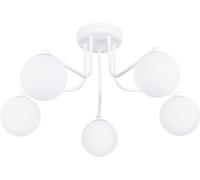 Lustre Acier Blanc G9 5 Astral