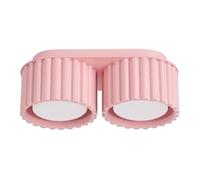 SOLLUX lighting AURA 2 plafond rose Gx53