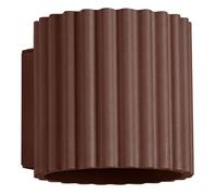 Applique murale Sollux Lighting AURA - G9 Minimaliste - Marron - 10x10 cm