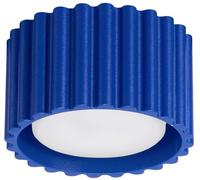 SOLLUX lighting Plafonnier - Spot de plafond en aluminium - 1 flamme - Ampoule LED - Ultramarine Aura