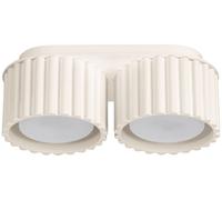 Sollux Lighting Aura plafonnier 2x10 W beige SL.1793