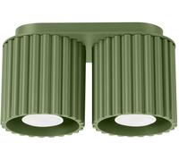 Sollux Lighting Aura plafonnier 2x10 W vert SL.1795