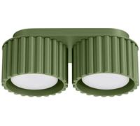 Sollux Lighting Aura plafonnier 2x10 W vert SL.1798