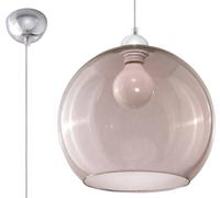 Sollux Lighting Ball lampe suspendue 1x60 W graphite SL.0250