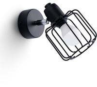 Applique Acier Noir E14 1 Beluci