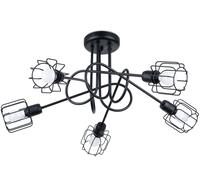 Sollux Lighting Beluci plafonnier 5x12 W noir SL.1119