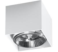 Plafonnier Aluminium Blanc GU10/ES111 1 Blake