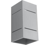 Sollux Lighting Blocco applique murale 1x40 W gris SL.0479