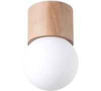Sollux Lighting Downlight Boomo monté en surface moderne en bois 19 cm 1x G9