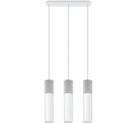 Sollux Lighting Borgio lampe suspendue 3x40 W blanc-béton SL.0649