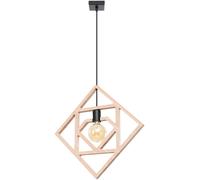 Sollux Lighting Caro lampe suspendue 1x15 W noir-bois SL.1757