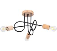 Sollux Lighting Ember plafonnier 3x15 W noir SL.1477