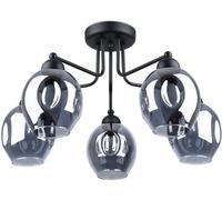 Sollux Lighting Fillan plafonnier 5x60 W noir SL.1145