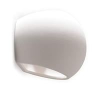 Applique Murale Céramique GLOBE Lampe Murale Moderne Design pr Chambre Salon Escalier Couloir - Blanc